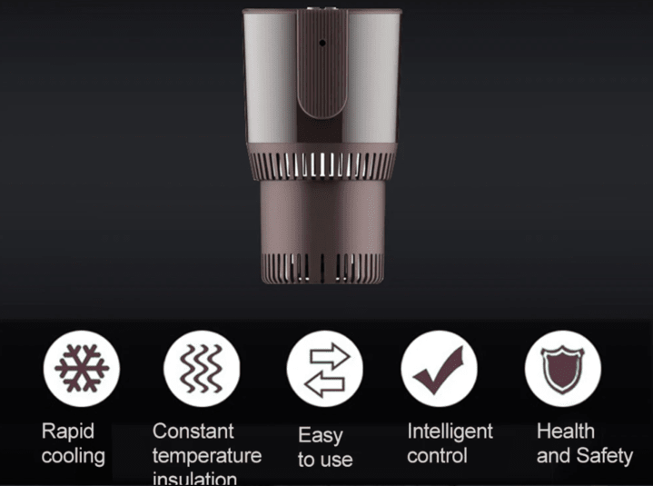 2 in 1 Electric Car Cup Holder - O Galaxy Mart