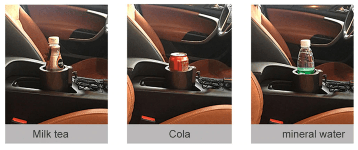 2 in 1 Electric Car Cup Holder - O Galaxy Mart