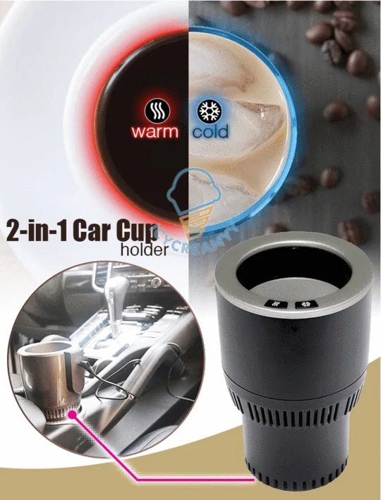 2 in 1 Electric Car Cup Holder - O Galaxy Mart