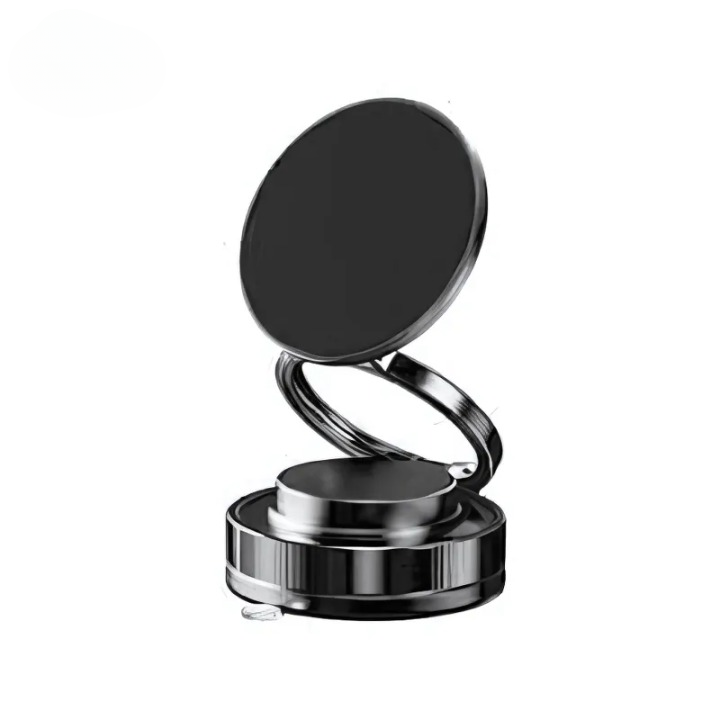 360° Folding Magnetic Phone Holder | Vacuum Suction Car & Desk Mount
