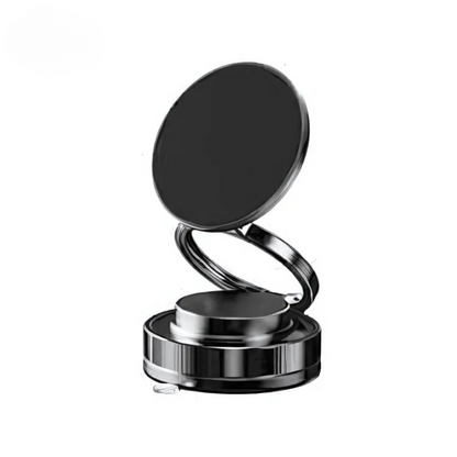 360° Folding Magnetic Phone Holder | Vacuum Suction Car & Desk Mount