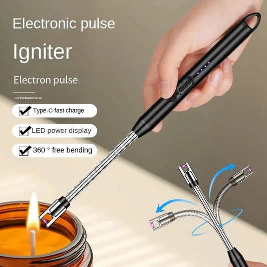 360° USB Rechargeable Arc Lighter - O Galaxy Mart