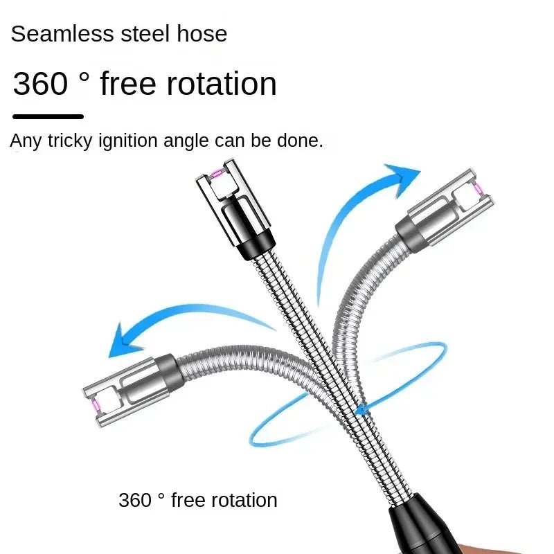 360° USB Rechargeable Arc Lighter - O Galaxy Mart