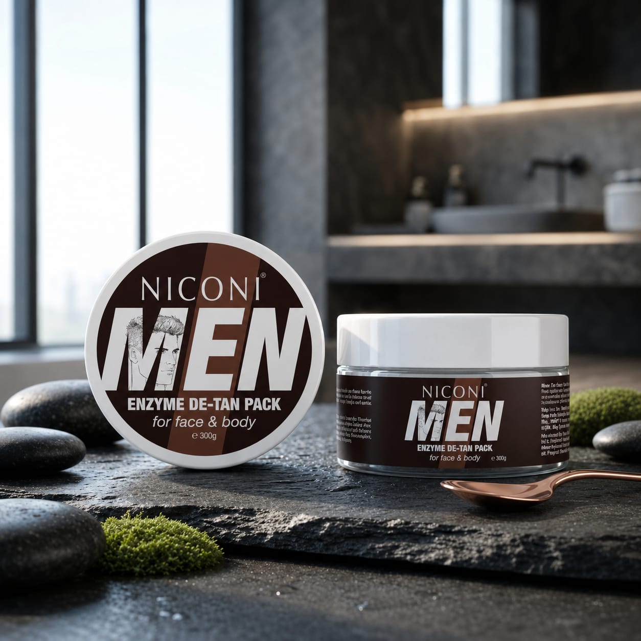 NICONI Men De-Tan Pack 300g | Face & Body Brightening