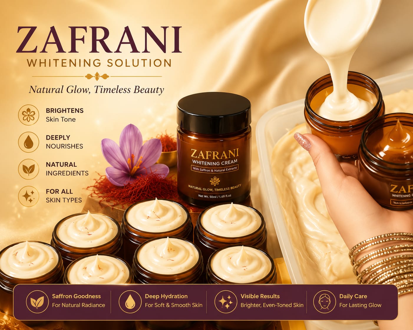 Zafrani Beauty Cream | Brightening & Glow Care