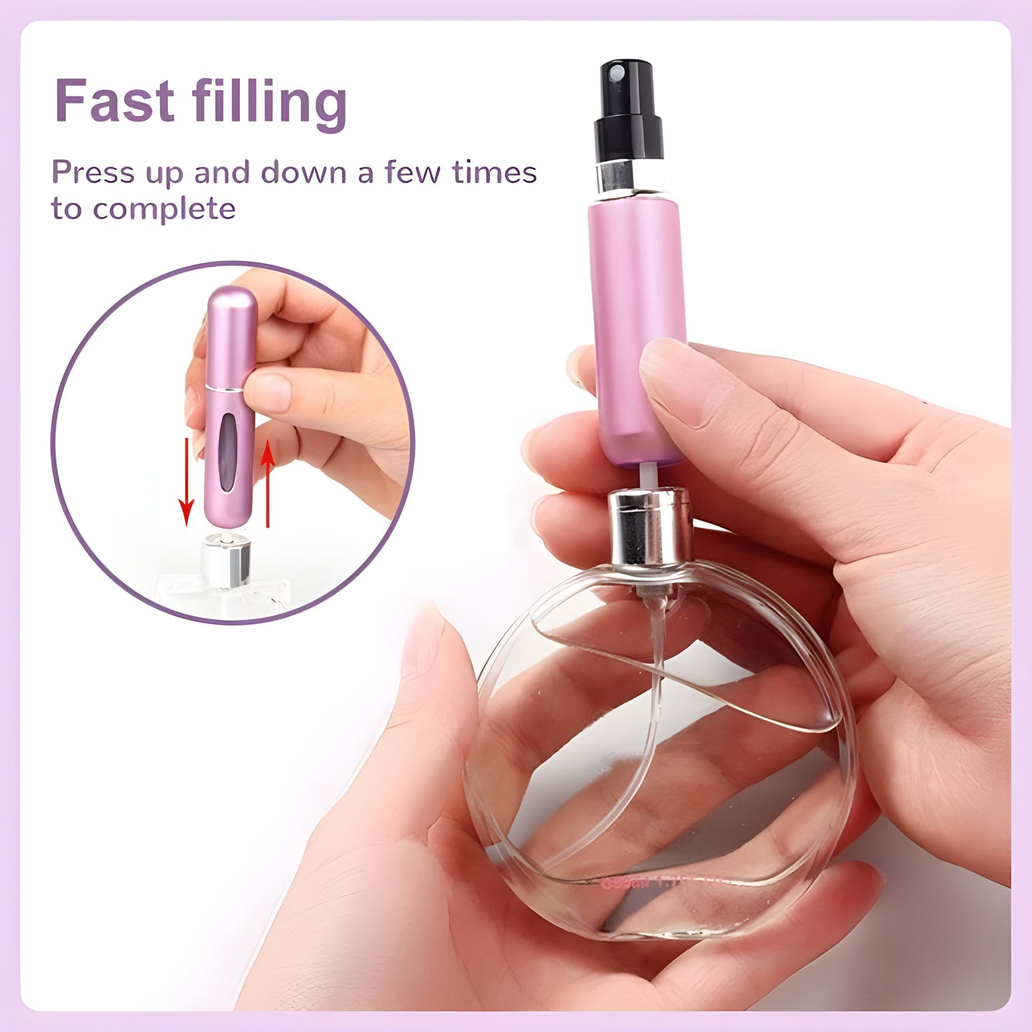 5ml Mini Refillable Perfume Bottle | Buy 1 get 1 Free
