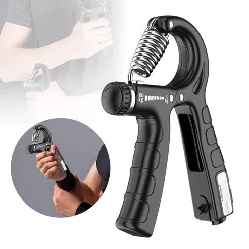 Adjustable Hand Gripper Exerciser with Counter | 5-60KG Resistance - O Galaxy Mart