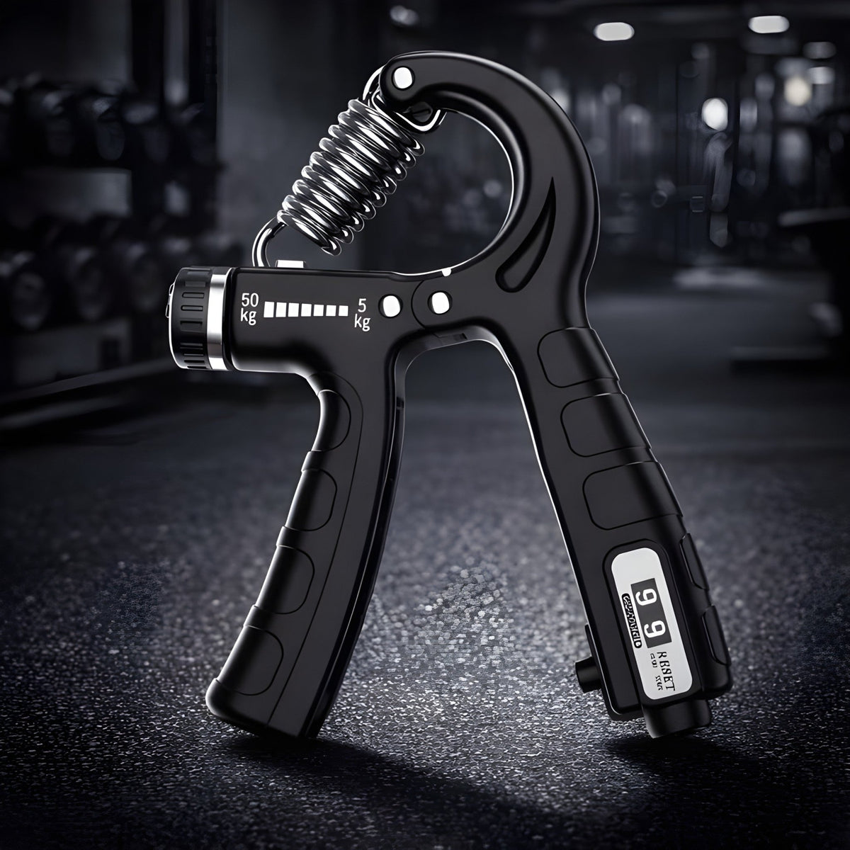 Adjustable Hand Gripper Exerciser with Counter | 5-60KG Resistance - O Galaxy Mart