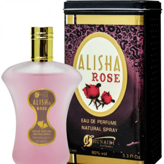 Alisha Rose Eau De Parfum 100ml | Elegant Long Lasting Floral Fragrance for Women - O Galaxy Mart
