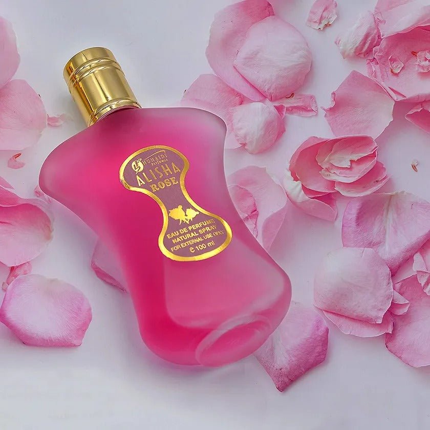 Alisha Rose Eau De Parfum 100ml | Elegant Long Lasting Floral Fragrance for Women - O Galaxy Mart
