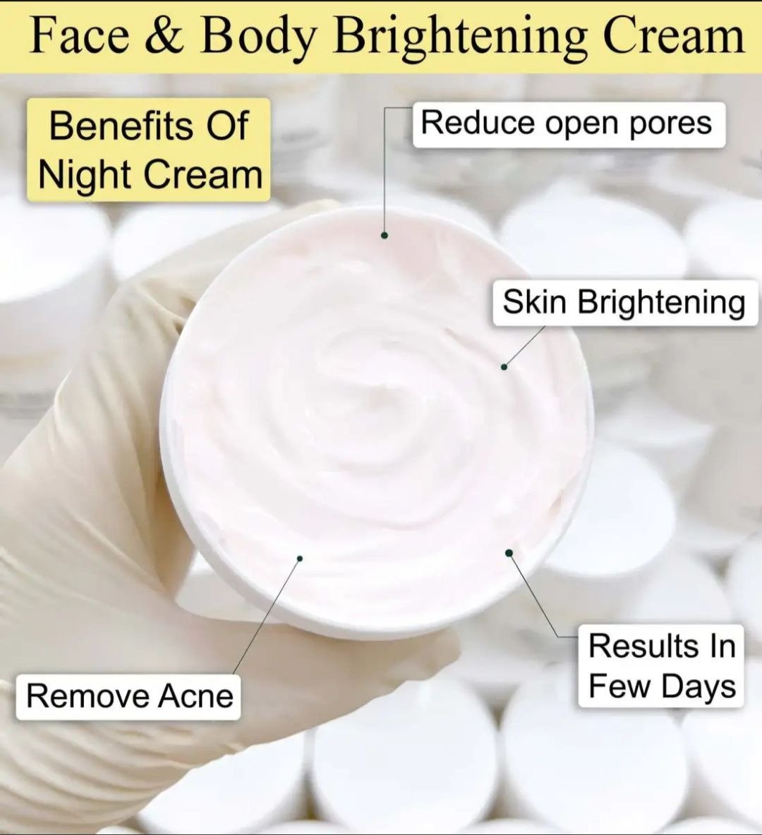 Anti Aging Night Cream & Night Lotion Deal (Pack of 2) - O Galaxy Mart