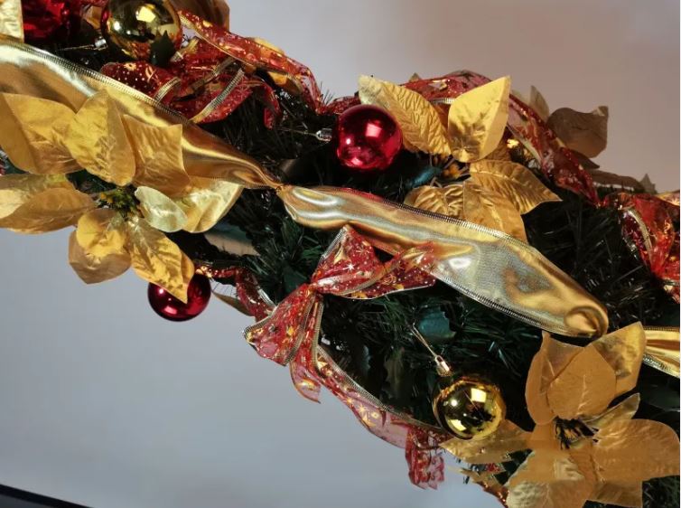 Decorative Foldable Colorful Spiral Christmas Tree - O Galaxy Mart
