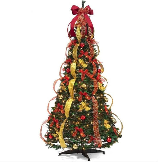 Decorative Foldable Colorful Spiral Christmas Tree - O Galaxy Mart