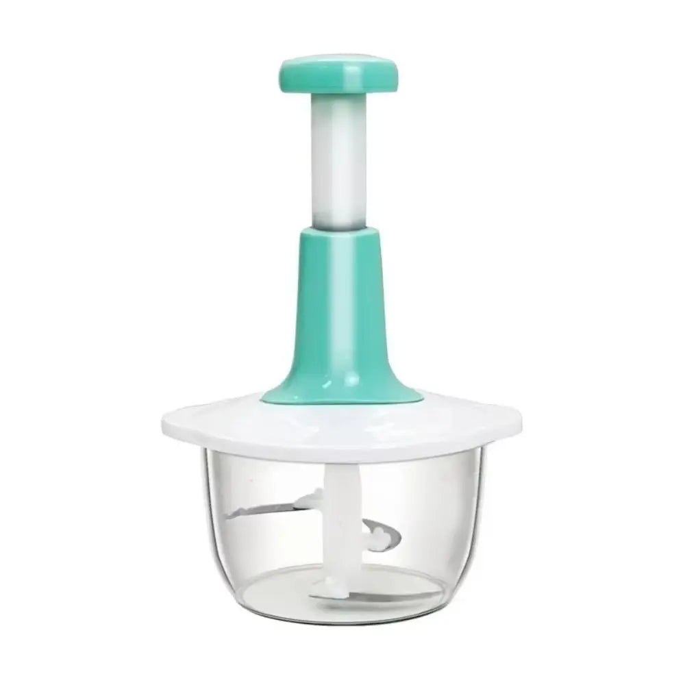 1.5L Manual Push Food Chopper | Multipurpose Vegetable & Garlic Cutter