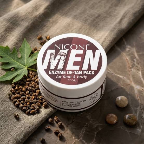 NICONI Men De-Tan Pack 300g | Face & Body Brightening