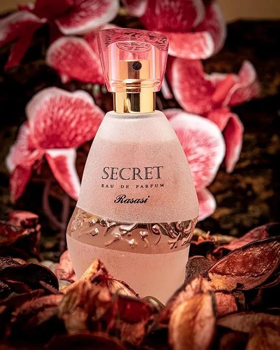 Rasasi Secret Pour Femme Eau De Parfum 75ml – Luxury Long-Lasting Floral Fragrance for Women - O Galaxy Mart