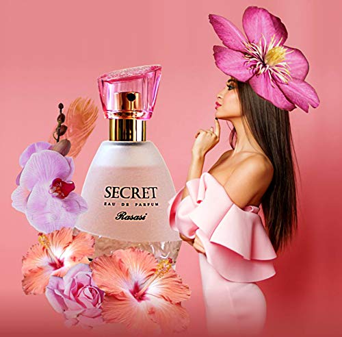 Rasasi Secret Pour Femme Eau De Parfum 75ml – Luxury Long-Lasting Floral Fragrance for Women - O Galaxy Mart