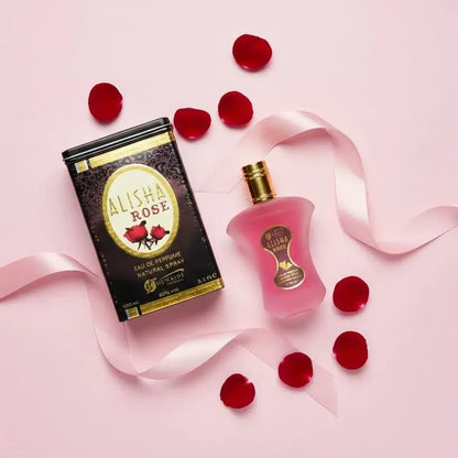 Alisha Rose Eau De Parfum 100ml | Elegant Long Lasting Floral Fragrance for Women
